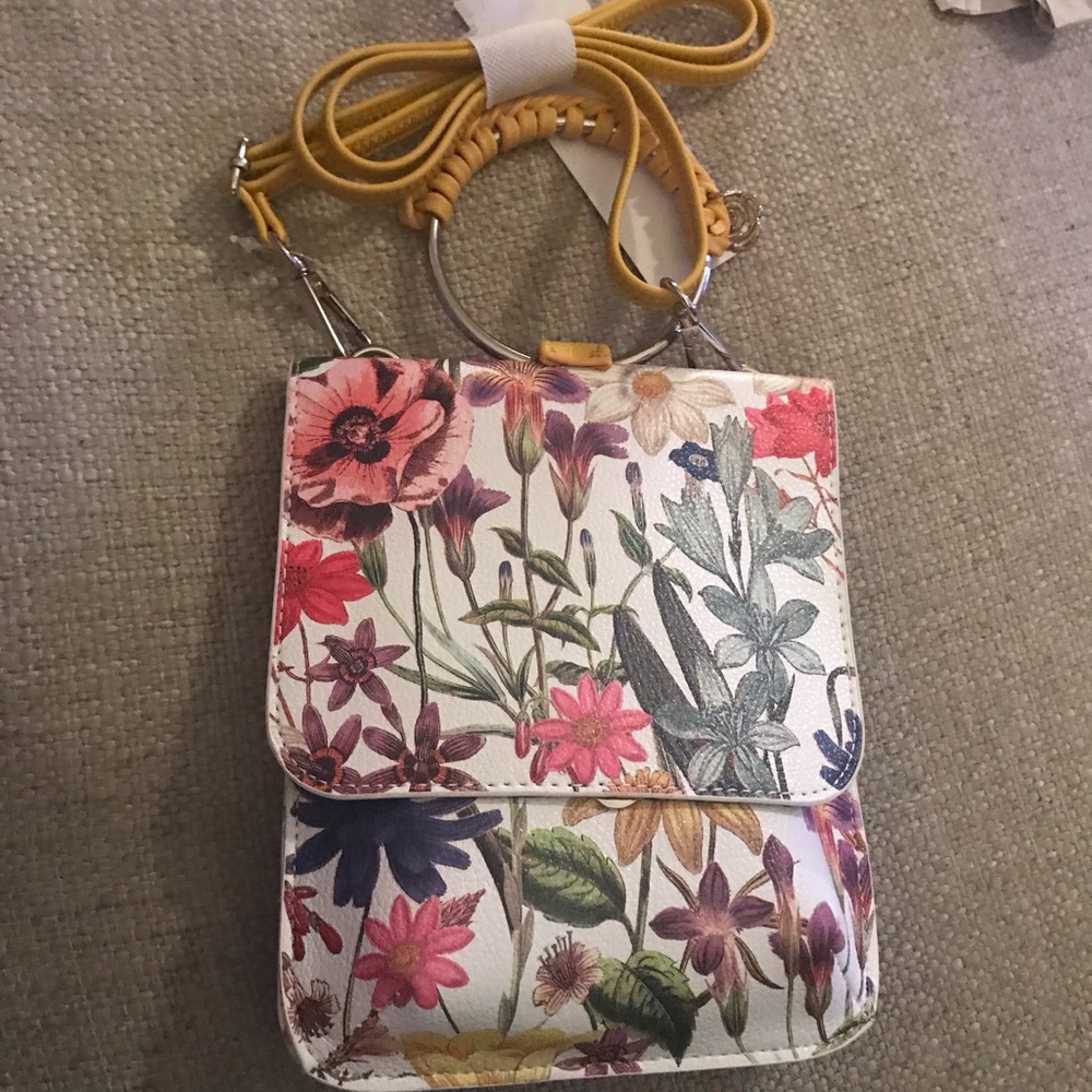 Carlos Santana purse with long strap and handle!